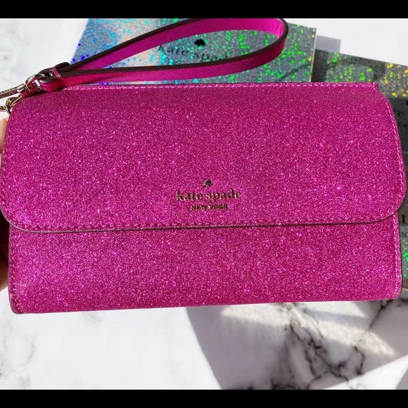 kate spade Bags Newinboxkate Spade Glitter Walletwristlet Poshmark